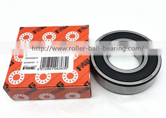 Roulement à billes 6206-2RS 6206-2RSR 6206-2RSR.C3 de la cannelure 2RS profonde de la SÈCHE 6206