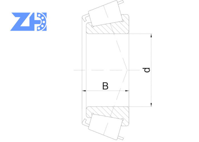 Roulement à rouleaux coniques M88048 Taille en pouces 33,338*68,262*22,225 mm