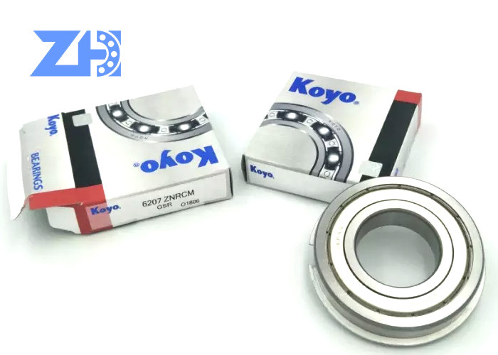Roulement à billes de marque japonaise 6207 NR ZNR C3 portant 6207NR 6207ZNR boule à gorge profonde