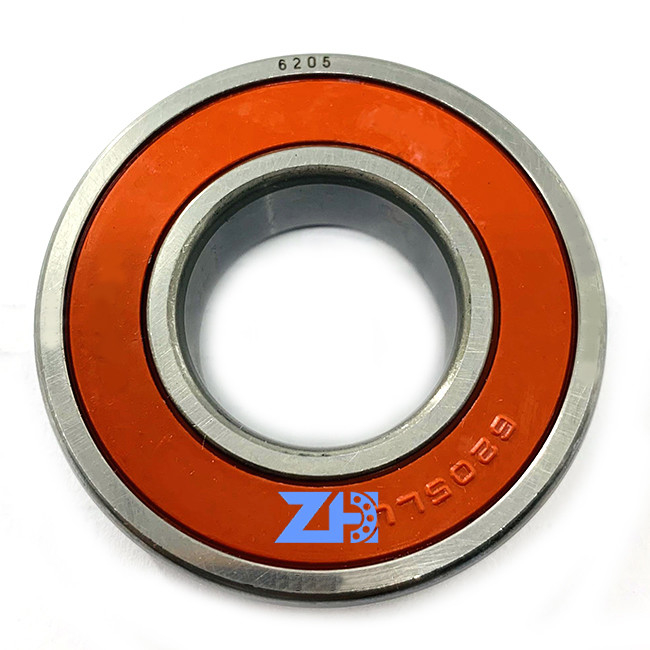 Roulement à billes radial de cannelure de LEVERDeep de QUALITÉ de l'ACIER AU CHROME P0 P6 P5 P4 P3 de 6205LLU 6205 6205LLU 6205Z 62052Z 6205N 6205ZN