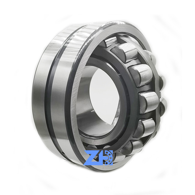 Cage en acier 22318CCJA de fenêtre sphérique du roulement à rouleaux 90*190*64mm aucun anneau de guide centré par anneau intérieur intérieur d'anneau de bride