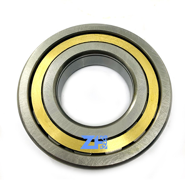 Cage en laiton usinée cylindrique de roulement à rouleaux de rangée simple de NUP208EM sur l'élément de roulement 40*80*18mm
