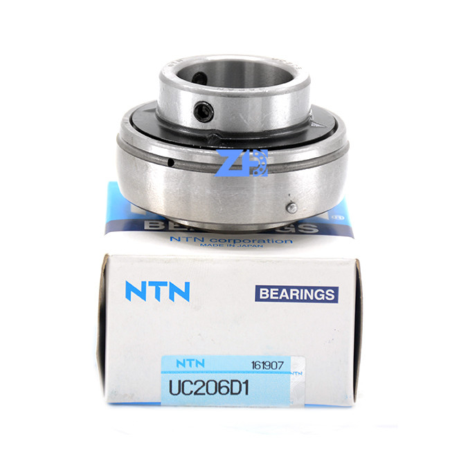 Incidence de siège de la boule UC206, trou cylindrique, vis de réglage locking30mm X petit frottement de 62mm x de 38.1mm, limite à grande vitesse