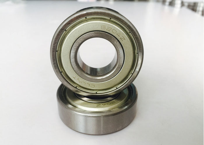 Roulement à billes 6204 de la cannelure 6204 profonde principalement utilisé pour la pompe à eau soutenant 20*47
