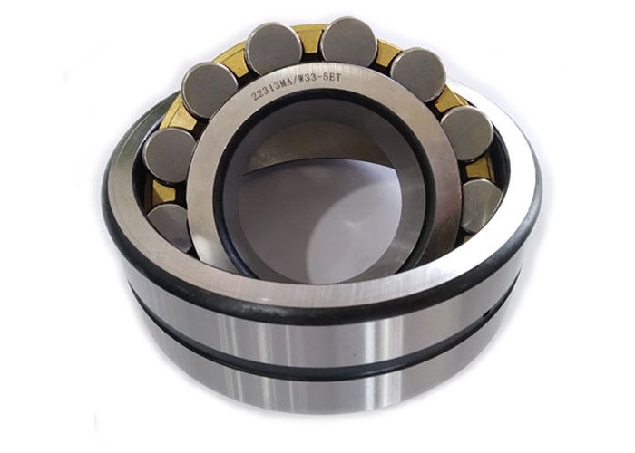 Vibration sphérique de la taille V4 des roulements à rouleaux de double rangée 23038/incidence en acier en laiton de cage