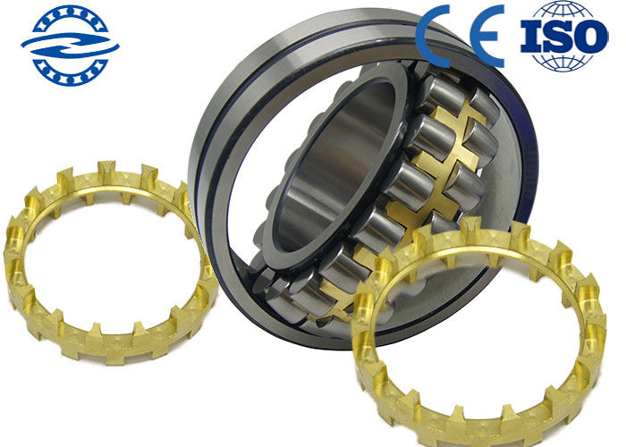 Roulement à rouleaux sphérique de grande taille NTN rangée en laiton de double de cage de 22230 M