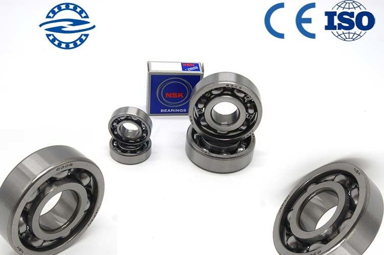 Roulement à billes 6303 de basse de vibration cannelure profonde ouverte d'acier au chrome pour le véhicule 17*47*14MM