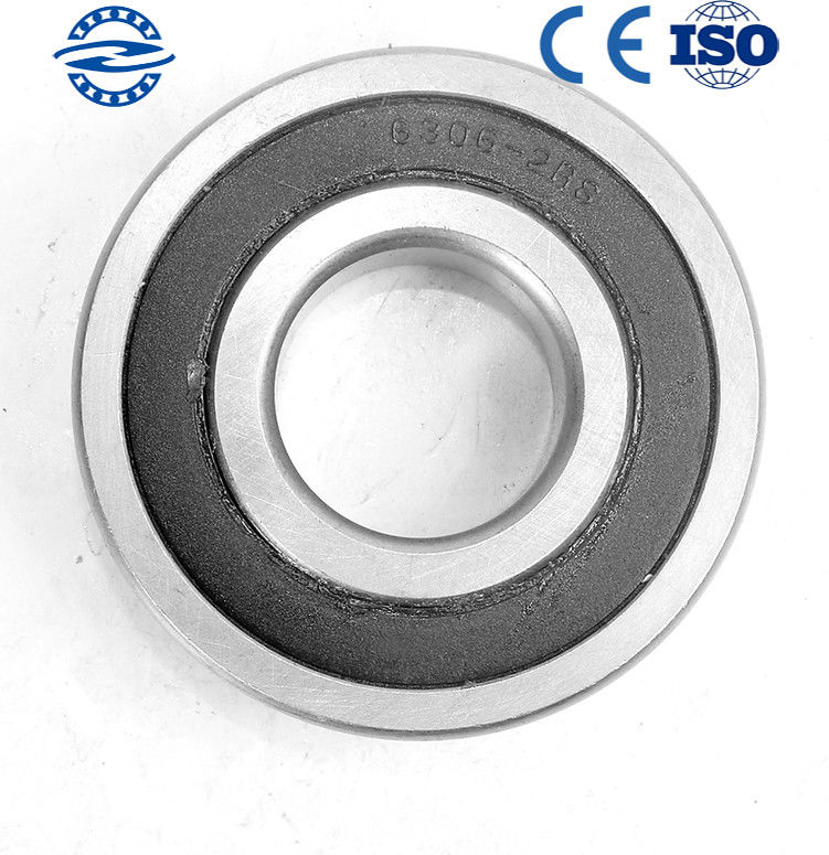 Ouvrez le roulement à billes 6208 de cannelure profonde simple de rangée de joint 6306 2RS 40 * 80 * 17mm