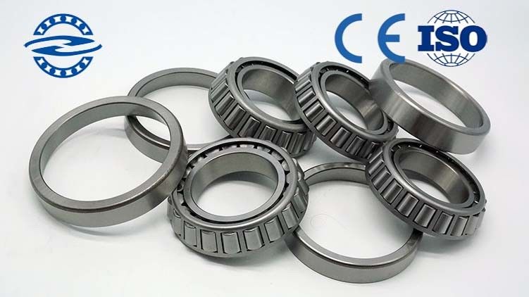 Roulement à rouleaux ouvert de chandelle de cage de l'acier au chrome 30205 pour la machine-outil 25*52*16.25mm