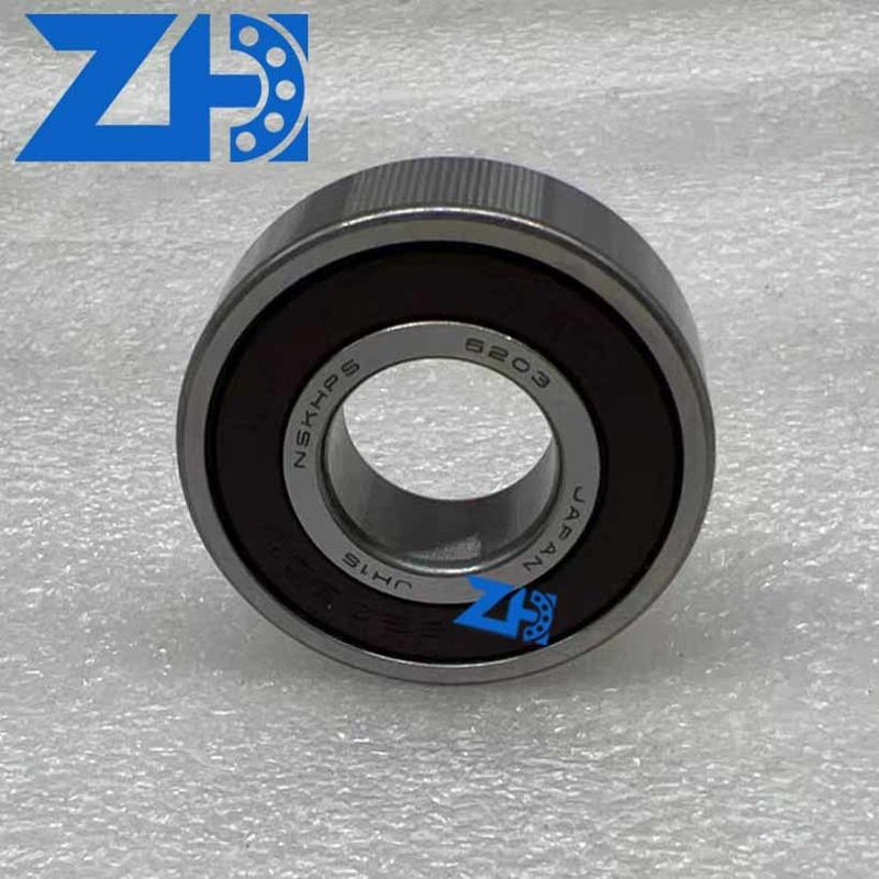 Roulements à billes à gorge profonde 6203, roulements pour équipements de moteurs et de pompes, roulements pour systèmes de transmission, roulements pour machines agricoles, roulements pour ventilateurs à grande vitesse, roulements pour instruments de précision