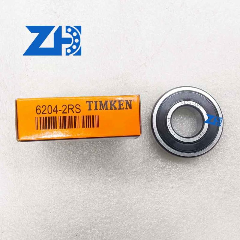 6204-2RS roulements pour broyeurs, roulements pour boîtes de vitesses, roulements pour moteurs à grande vitesse, roulements pour moissonneuses, roulements pour convoyeurs, roulements pour machines d'impression
