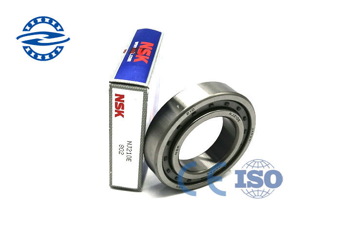 Taille cylindrique 50*90*20mm de roulement à rouleaux de rangée simple de l'ECP NJ210ECP de NJ 210