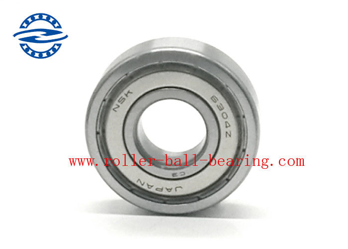Taille profonde 20x52x15mm de marque roulement à billes ZH de cannelure de SUS de C2 6304ZZ