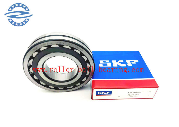 Double taille CCW33C3 90*200*45mm sphérique du roulement à rouleaux d'acier inoxydable de rangée 21319