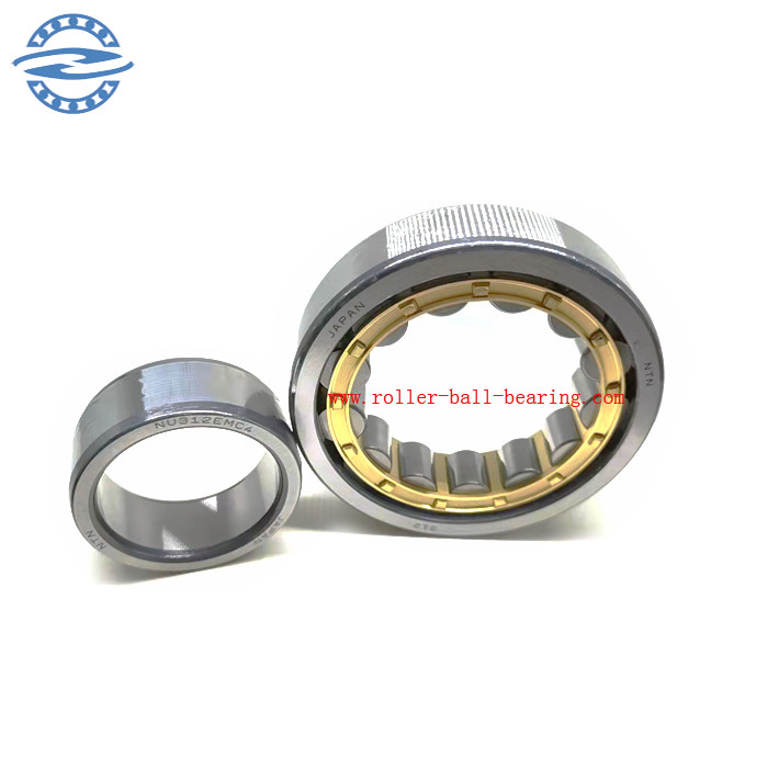 Taille cylindrique 60*130*31mm de roulement à rouleaux de Nu312em pour des moteurs de traction
