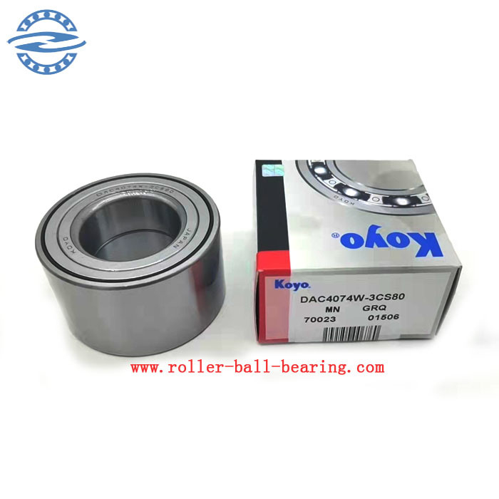 Taille 40*74*42MM d'incidence de roue de voiture des pièces de rechange DAC4074 d'incidence de hub de DAC4074W-3CS80 Gcr15