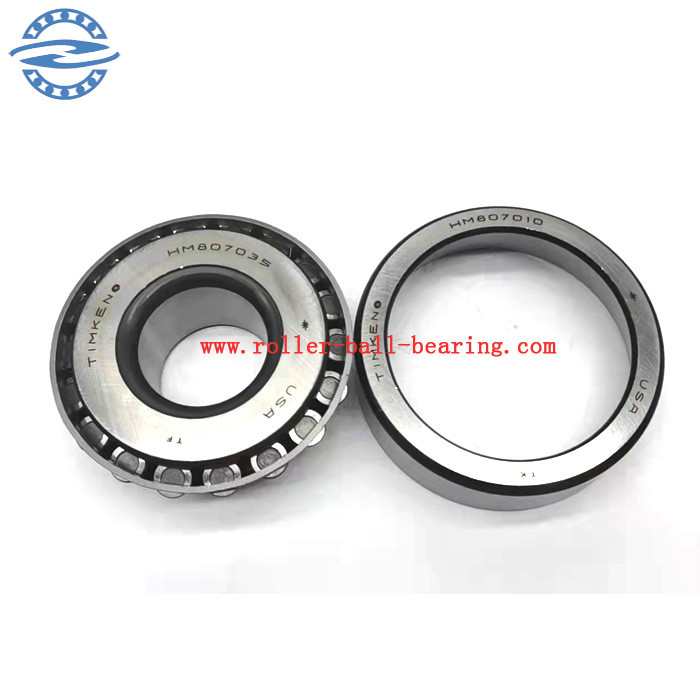 TAILLE simple 41.275*104.775*36.512MM HM807035/807010 807035/10 du roulement à rouleaux de chandelle de rangée HM807035/10