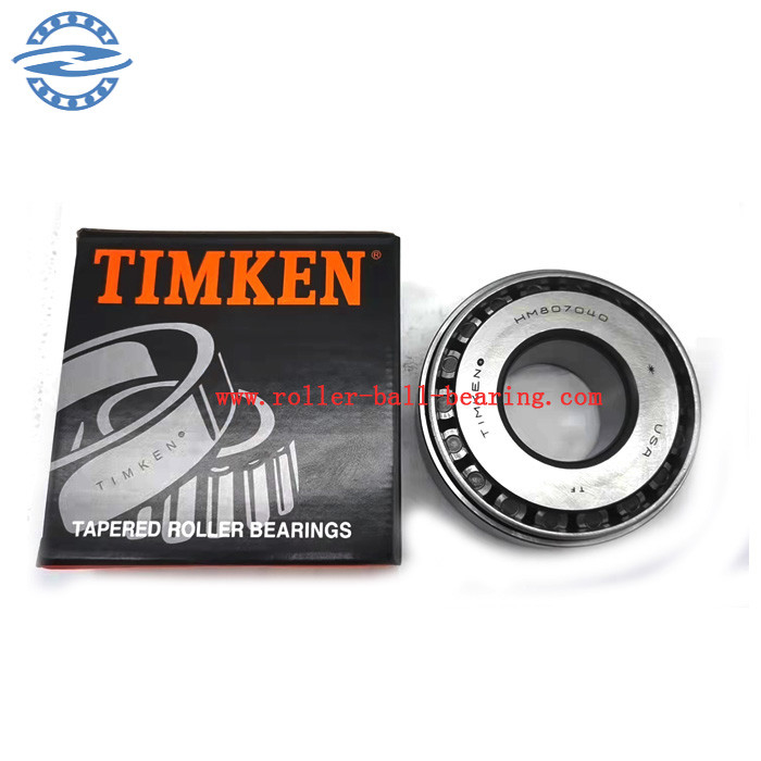 Taille 44.45*104.78*36.51MM HM807040/807010 807040 807010 d'OEM HM807040/10 de roulement à rouleaux de la chandelle Gcr15
