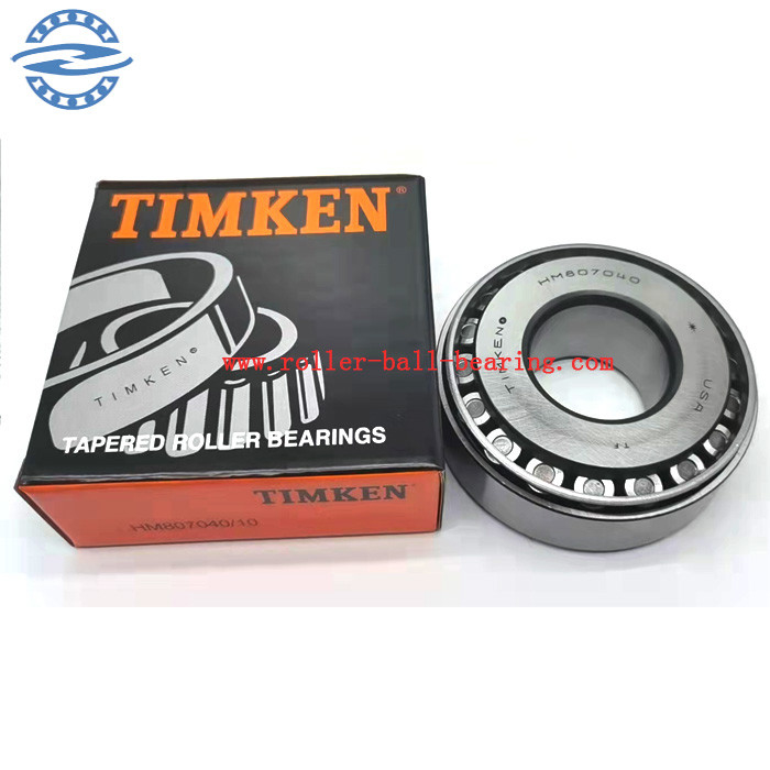 Taille 44.45*104.78*36.51MM HM807040/807010 807040 807010 d'OEM HM807040/10 de roulement à rouleaux de la chandelle Gcr15