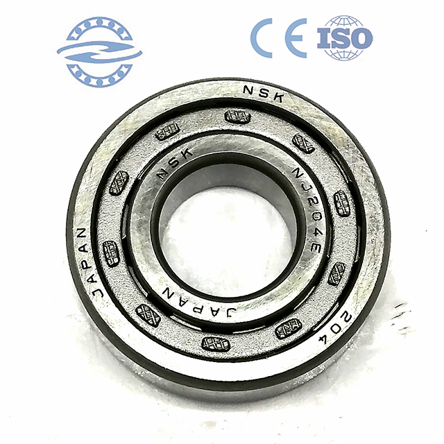 Roulement à rouleaux cylindrique de l'acier au chrome Gcr15 C4 C5 NJ207E 35*72*17mm 0